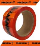 Csomagolószalag neon narancs törékeny felirattal 66mx55m (000078)