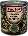 Festék Bázis Factor Pergola kültéri fafesték oliva 0, 75 L (688)