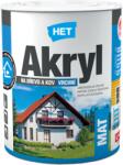 HET Akryl Mat Vizes Zománc Vörösesbarna 0845 0, 7 kg (222130017)