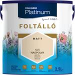 POLI FARBE Platinum Foltálló falfesték Naspolya N25 2, 5 L (1010107004)