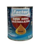 Festék Bázis Factor aqua vastaglazúr sf. fenyő 0, 75 L (950)