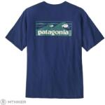 Patagonia Boardshort Logo Pocket Responsibili póló, clement blue (M)