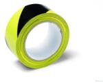 SCHULLER Sch 44980 Warning Tape 50mmx33m veszélyt jelző ragasztószalag, PVC, sárga/fekete (44980)