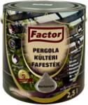 Festék Bázis Factor Pergola kültéri fafesték berkenye 2, 5 L (695)