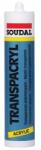 Soudal Transpacryl fugatömítő színtelen 300 ml (137860)