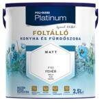 POLI FARBE Platinum Foltálló falfesték Konyha és fürdőszoba F10 2, 5 L (1010107003)