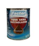 Festék Bázis Factor aqua vastaglazúr sf. gesztenye 0, 75 L (946)