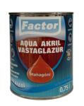 Festék Bázis Factor aqua vastaglazúr sf. mahagóni 0, 75 L (970)