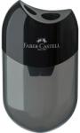 Faber-Castell 183500 ascuțitoare de plastic cu două recipiente negre P0013-0404 (FC183500)