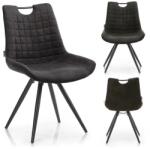  Sanaz steppelt velúr kárpitos szék a nappaliba, étkezőbe és konyhába