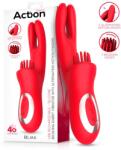 Action Bilma Brushing Rabbit Vibe with Alternating Motion Fingers Red