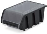 Prosperplast Пластмасова кутийка с капак 195x120x90мм Black (KTR20F-S411)