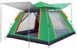 Z-tools Cort Camping, 4 Persoane, 2 Usi 200 x 200 x 150 cm, Verde Deschis (ZLN-ZTS8465) Cort