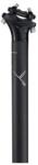 Merida Comp CC alumínium nyeregcső, 31, 6x400 mm, két csavaros, egyenes fejjel, fekete