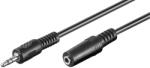 Goobay 3.5 JACK Audio Hosszabbító kábel 10m (3.5mm jack apa - 3.5mm jack anya) (50935) (50935)