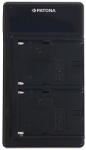 Patona Incarcator Patona Dual LCD USB compatibil Sony NP-F970 NP-F960 NP-F950 DCR-VX2100 HDR-FX10 -141525 Incarcator baterii