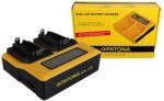 Patona Incarcator Patona Dual LCD USB pentru Acumulatori 18650 - 7682 Incarcator baterii