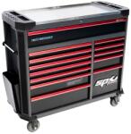 SP Tools Szerszámos kocsi gyári-felszerelt 388 db-os 13 fiók TECH Ser. - PIROS (SP01121RE)
