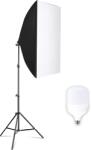  Softbox LED 30W, 2m állvánnyal