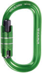 CAMP Karabiner Oval XL 2 Lock 20mm fekete|kék