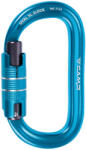 CAMP Karabiner Oval XL 2 Lock 20mm fekete|zöld