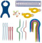 Maaleo 58 részes horgolókészlet 0, 6-6 mm horgolótűkkel, kompakt tokkal (00025692)