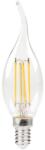 Kanlux LED izzó filament E14 gyertya láng 5, 9W 806lm 2700K XLED C35F 39084 (39084)