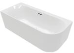 Villeroy & Boch & Boch Loop & Friends szabadon álló ovális kád 170 x 75 cm, fehér, falra tolható (VIL-UBA170LOF9CS00V-01)