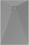 Welland kőhatású zuhanytálca szifonnal 70 x 110 cm - szürke (GT-11070SS)