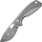 Viper LILLE DAMASCO Bjorkmans Twist Pattern, TITANIU cu suprapunere Bead Blasted VA5964TITI