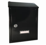  Postaláda "Vértes" záras fekete névtartóval (3490147)