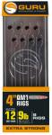 Guru qm1 speed stop ready rigs 4" (10cm) - 12 qm1 - 9lb/0, 22mm (GRR128) - nextfish
