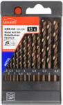 ABRABORO HSS-Co fémfúró készlet műanyag dobozban 13db/klt. (D 1, 5 - 6, 5 mm x 0, 5) (ABR-032243)