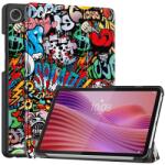  Husa ART cu clapetă pentru Lenovo Tab One / Lenovo Tab K9 GRAFFITI