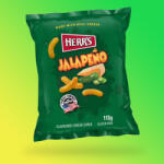 Herr's Jalapeno and Cheddar sajtos chips 113g