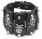 Leather & Steel Fashion Brățară COFIN SKULLS - LSF1 123