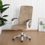 Forcheer ForgószékHuzat (L-es, bársonyos, 1 részes, kapucsínó barna)