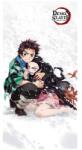 Heo Demon Slayer Kimetsu no Yaiba törölköző 140 x 70 cm (HTEX-DS-4328T)