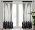 Takoy Perdea DANI din etamină decorată cu volane în partea de jos de 140 x 250 cm