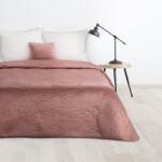 Takoy Cuvertură LUIZ 170x210 cm din catifea matlasată cu model de frunze de palmier DESIGN 91