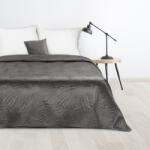 Takoy Cuvertură LUIZ 170x210 cm din catifea matlasată cu model de frunze de palmier DESIGN 91-HF-405331