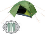 Pinguin Cort Pinguin Gemini 150 green pack, 2-3 persoane, 3.5kg, 220x150cm, verde Cort