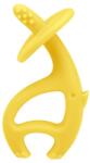 Mombella Inel gingival din silicon, mombella - elefant galben (P8052)