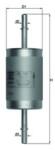 KNECHT filtru combustibil KNECHT KL 181 (KL 181) - centralcar