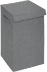 5five Simple Smart Cos rufe Concret Gri, poliester, 37 x 36.5 x H 60 cm, 74 litri, 2 compartimente