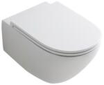 Hatria Vas WC suspendat, Hatria, Fusion, compact, alb (00Y1XQ01) - klassconfort