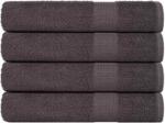 vidaXL Кърпи FROGN 4 бр. Антрацит 100x200 см 360 г/м2 (136698)