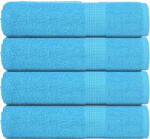 vidaXL Кърпи за баня FROGN 4 бр. Тюркоазени 100x150 см 360 г/м2 (136981)