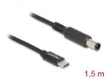 Delock 87975 Laptop töltőkábel USB Type-C apa - Dell 7, 4 x 5, 0 mm apa (87975)