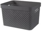 Keter Pure S 17 l sötétszürke tárolódoboz (263504) - epenta